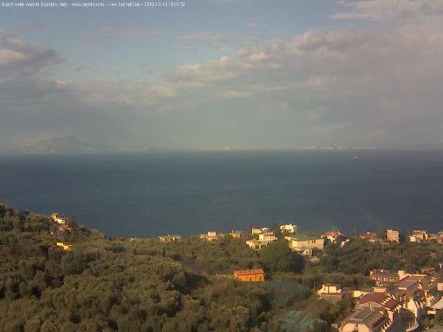 Sorrento & Golfo  live Webcam - Ultima immagine ripresa